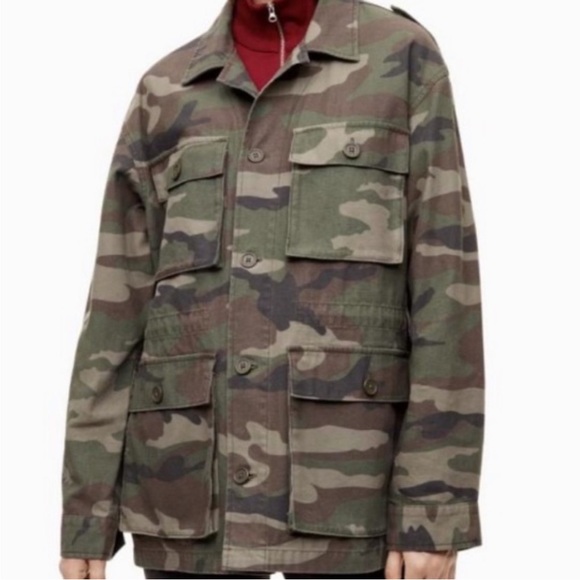 TNA CAMO JACKET NWOT - Picture 5 of 11